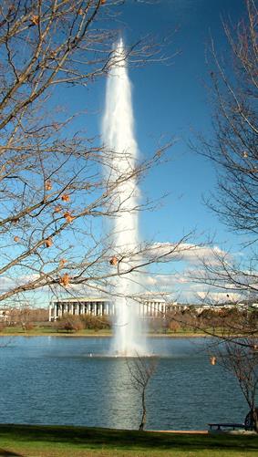 Lake Burley Griffin, Canberra, ACT.